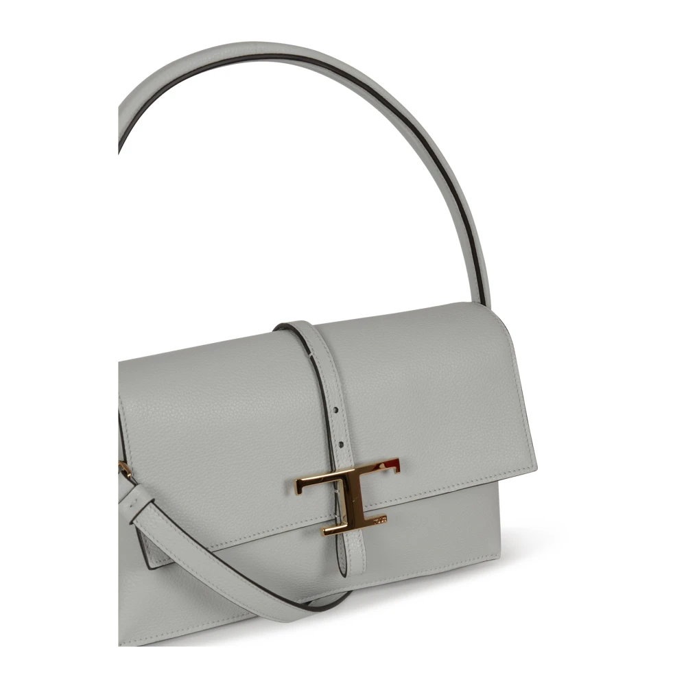 TOD'S Mini Crossbody Tas TSE Tracollina Gray Dames