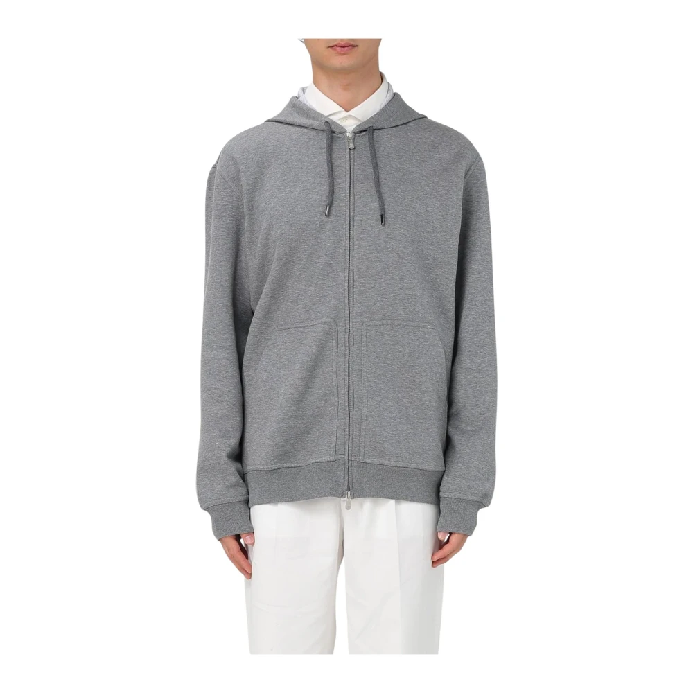 Sweatshirts & Hoodies > Zip-throughs - - Brunello Cucinelli - Modalova