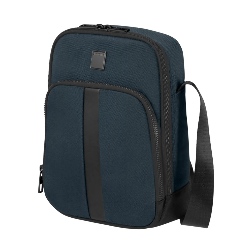 Samsonite Stijlvolle Sacksquare Tas Blue Heren