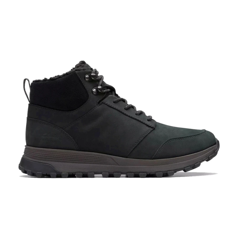 Clarks Men's Black Ankle Boots Size 7 Uk