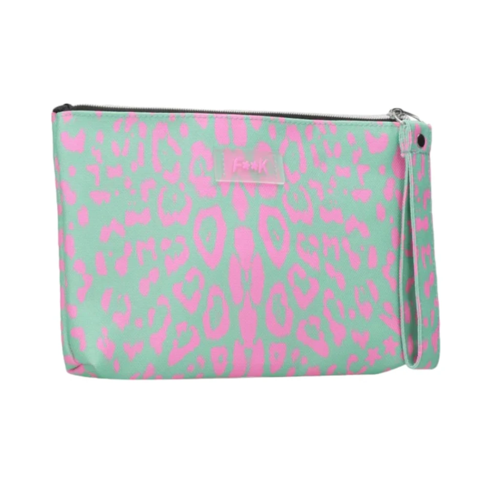 F**k Dames Clutch Fk24-A034 Synthetisch Pink Dames