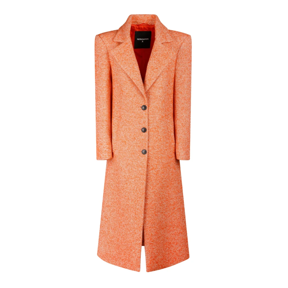 Coats > Single-Breasted Coats - - Patrizia Pepe - Modalova