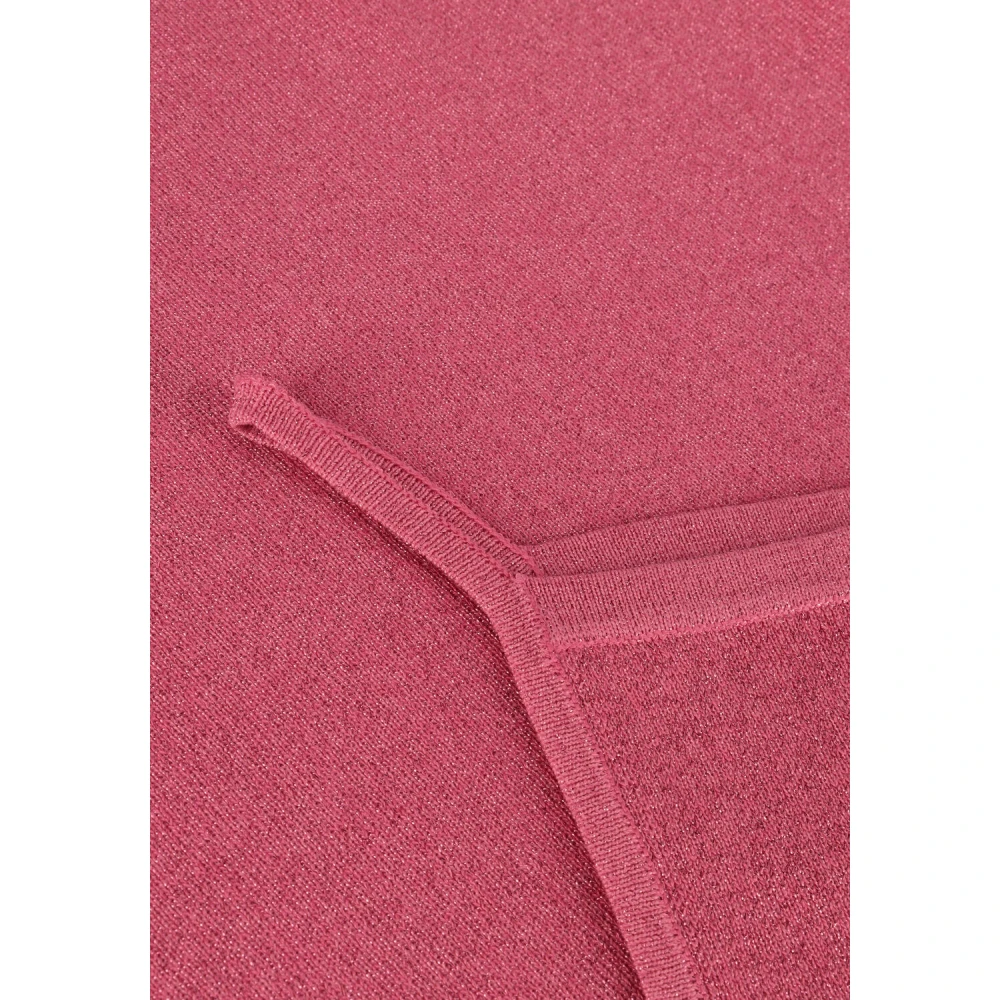 NEO NOIR Glitter Gebreide Jurk Roze Pink Dames