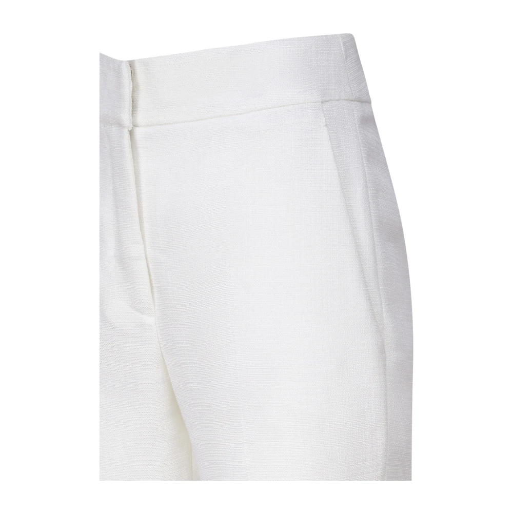 Genny Slim-fit Trousers White Dames