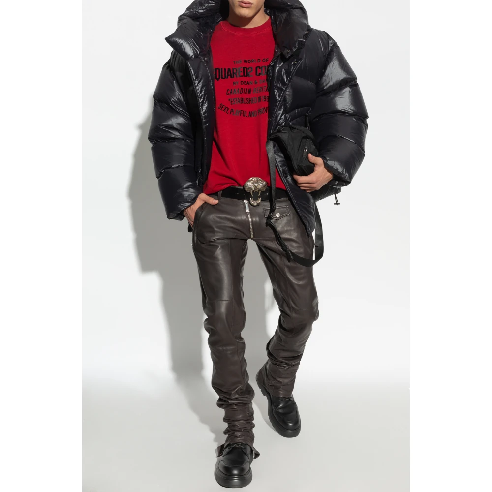 Dsquared2 Hoodie Red Heren