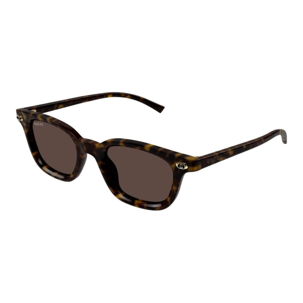 Gucci Unisex Brown Sunglasses