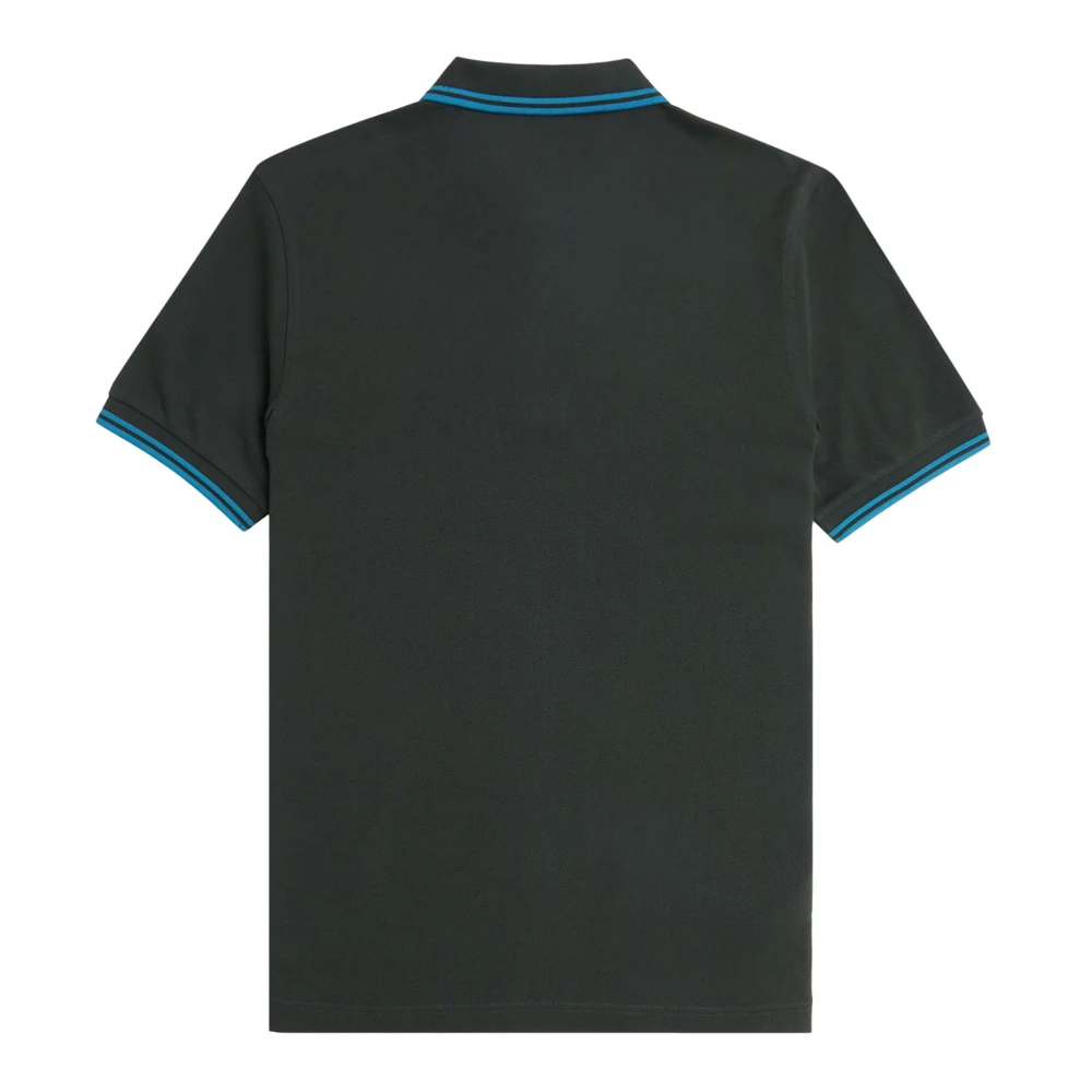 Fred Perry Twin Tipped Polo Shirt Green Heren