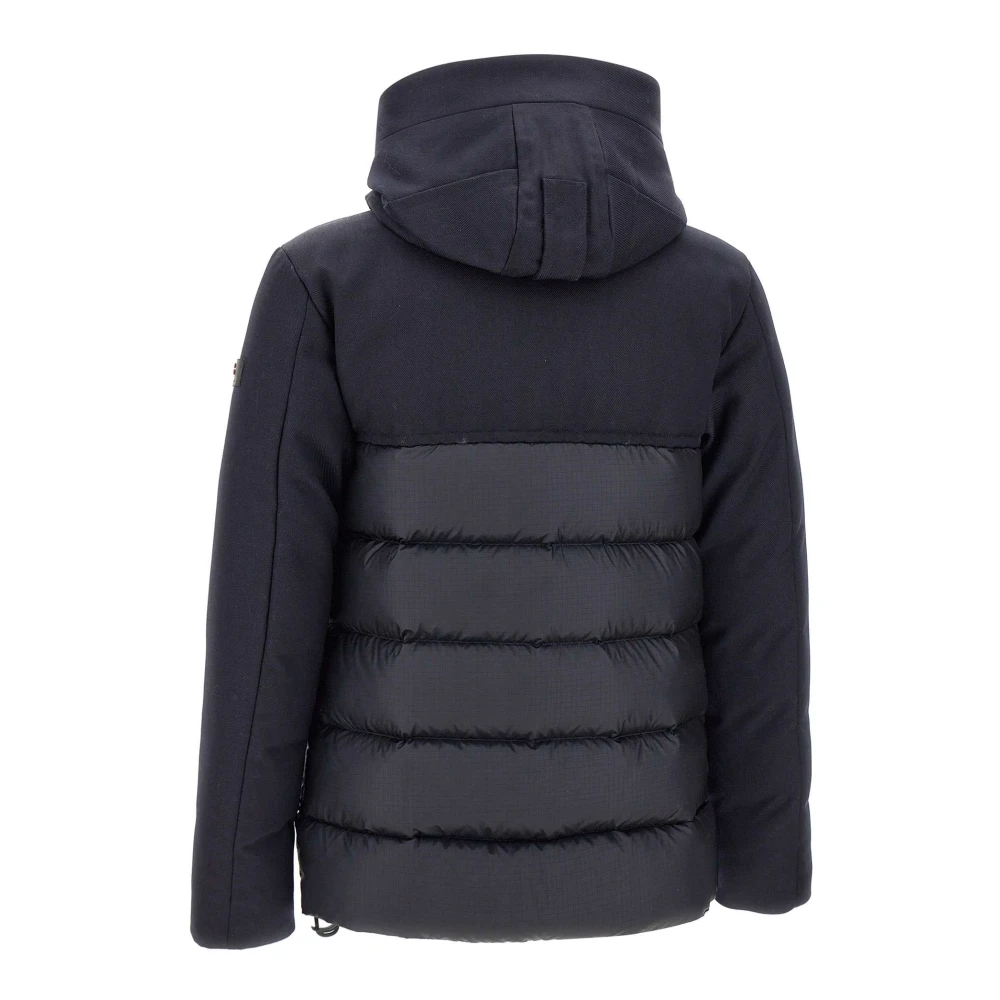Peuterey Blauwe Ecofur Heren Winterjas Blue Heren