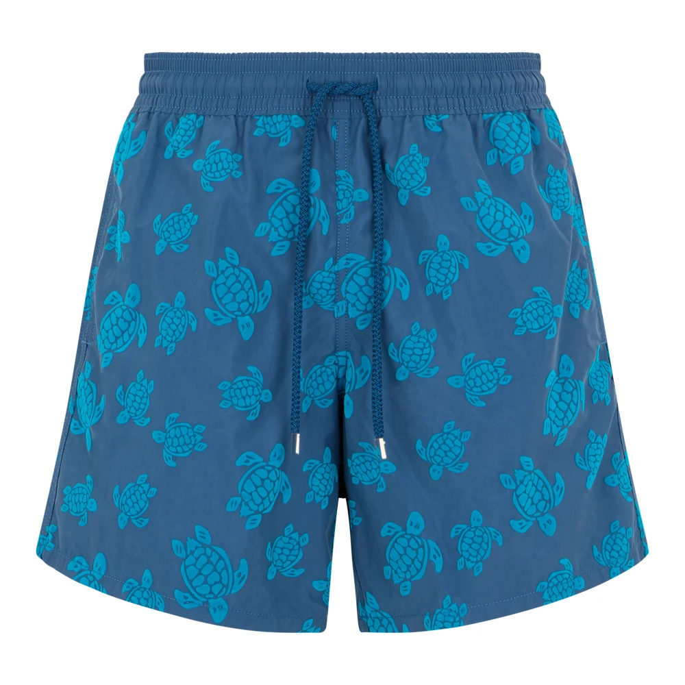 Vilebrequin Men's Blue Moorea Swim Shorts - Beachwear - S - Swimwear