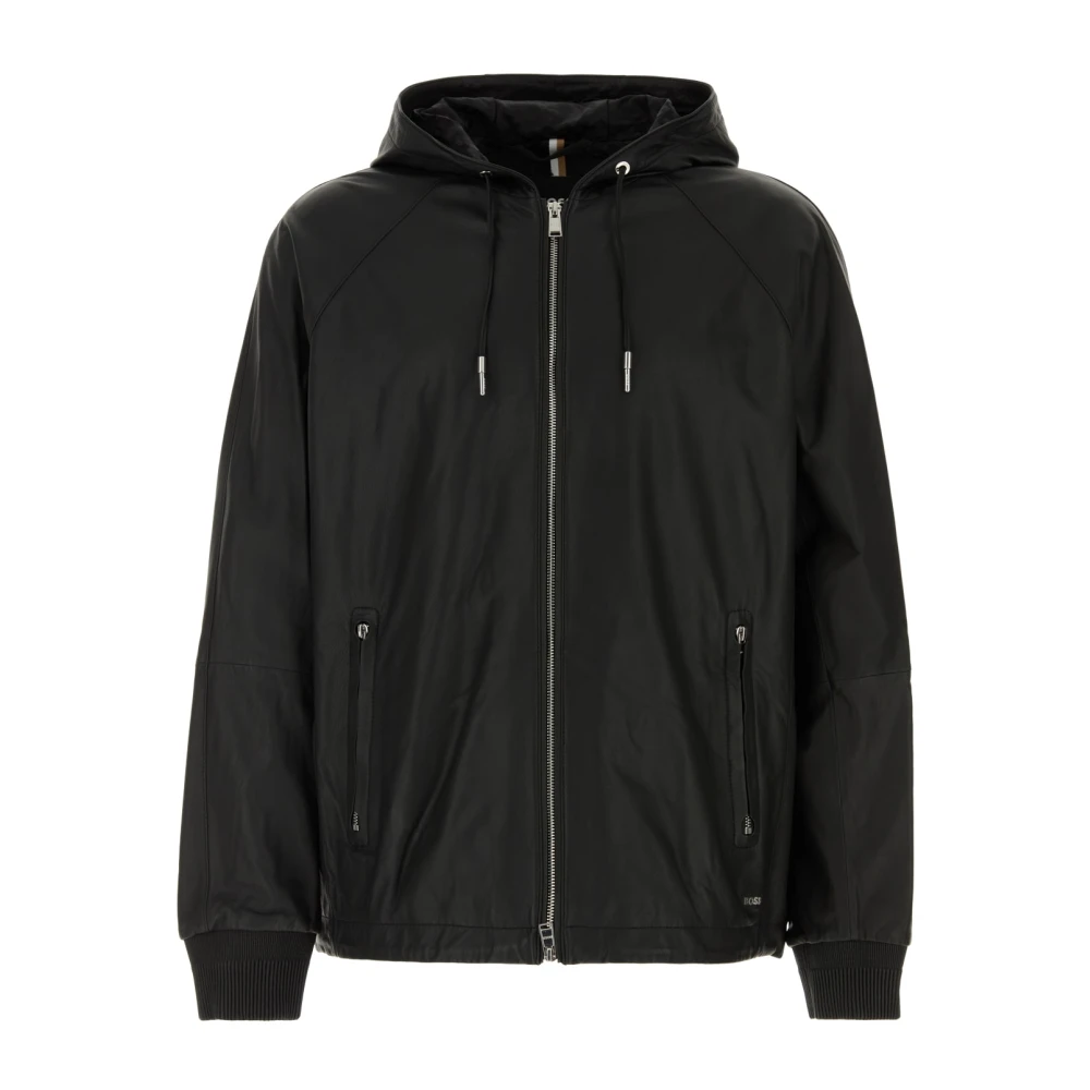 Boss Stijlvolle Jas voor Mannen Black Heren