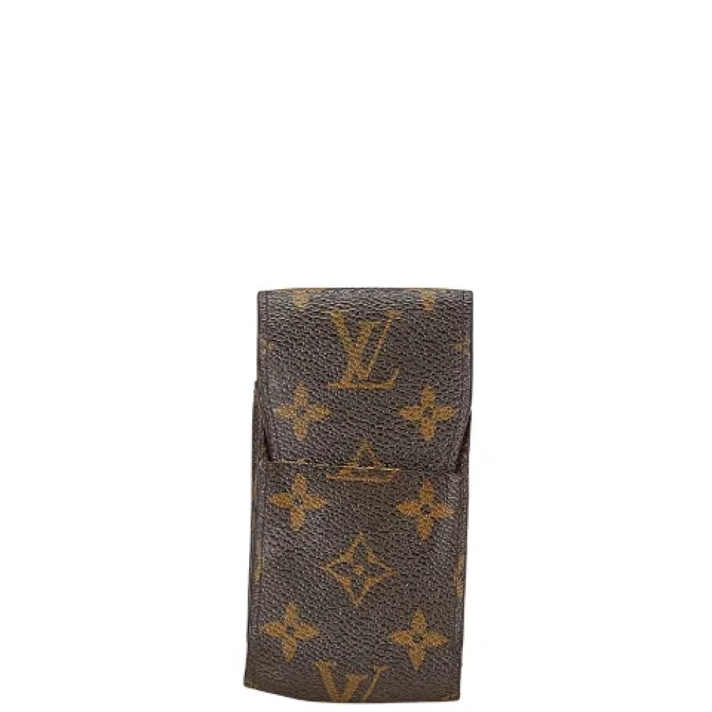 Louis Vuitton Vintage Pre-owned Canvas home-office Brown Dames