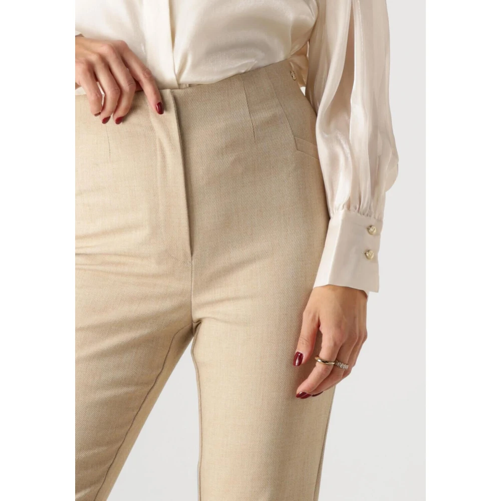 Josh V Xante Damesbroek Zandkleur Beige Dames