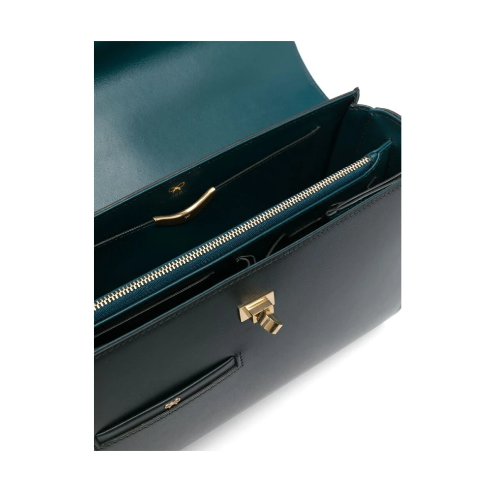 Anya Hindmarch Groene Ivy Draaisluiting Tas Green Dames