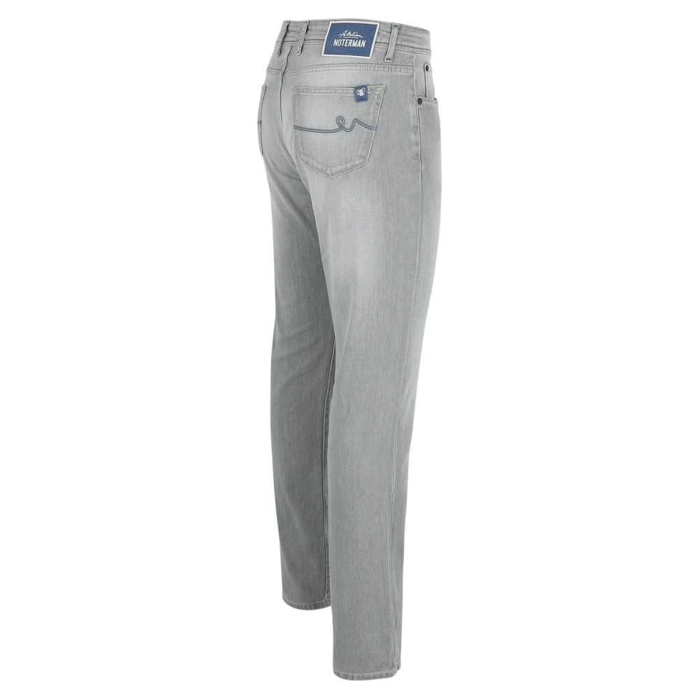 Atelier Noterman Stijlvolle Jeans Collectie Gray Heren
