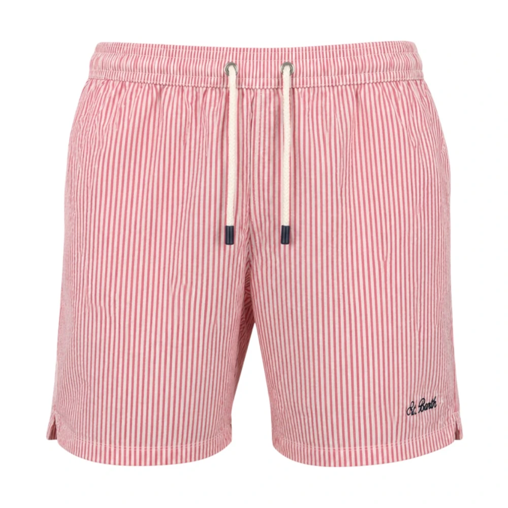 Mc2 Saint Barth Pink Patmos Mid-Length Swim Shorts - Male - Beachwear - 2XL - Swimwear