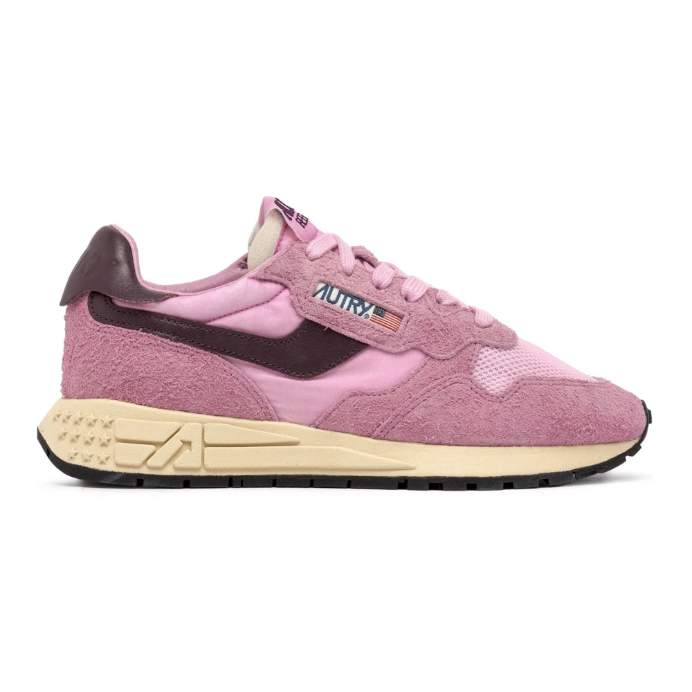 Autry Women's Pink Reelwind Running Shoes - Sneakers - 6 Uk - Shoes