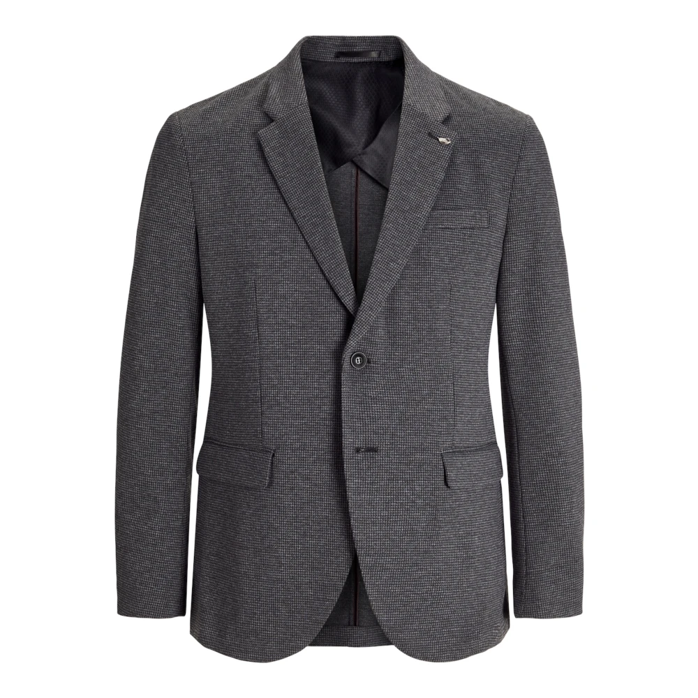Jack & jones Elegante Blazer met Moderne Accenten Gray Heren
