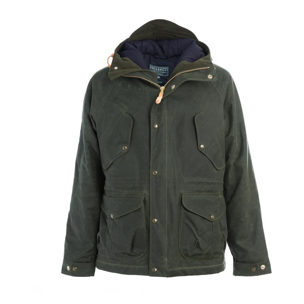 Manifattura Ceccarelli Winterjas Green Heren