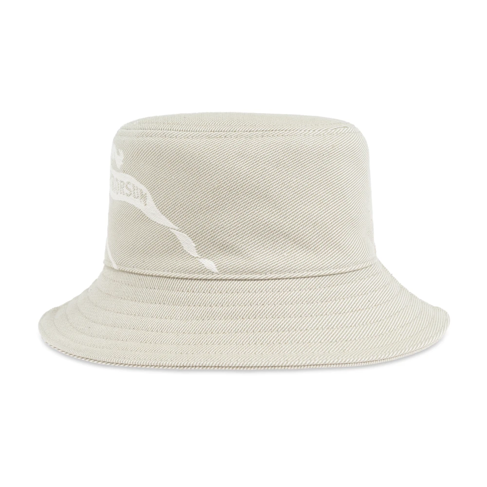 Burberry Katoenen hoed Gray Heren