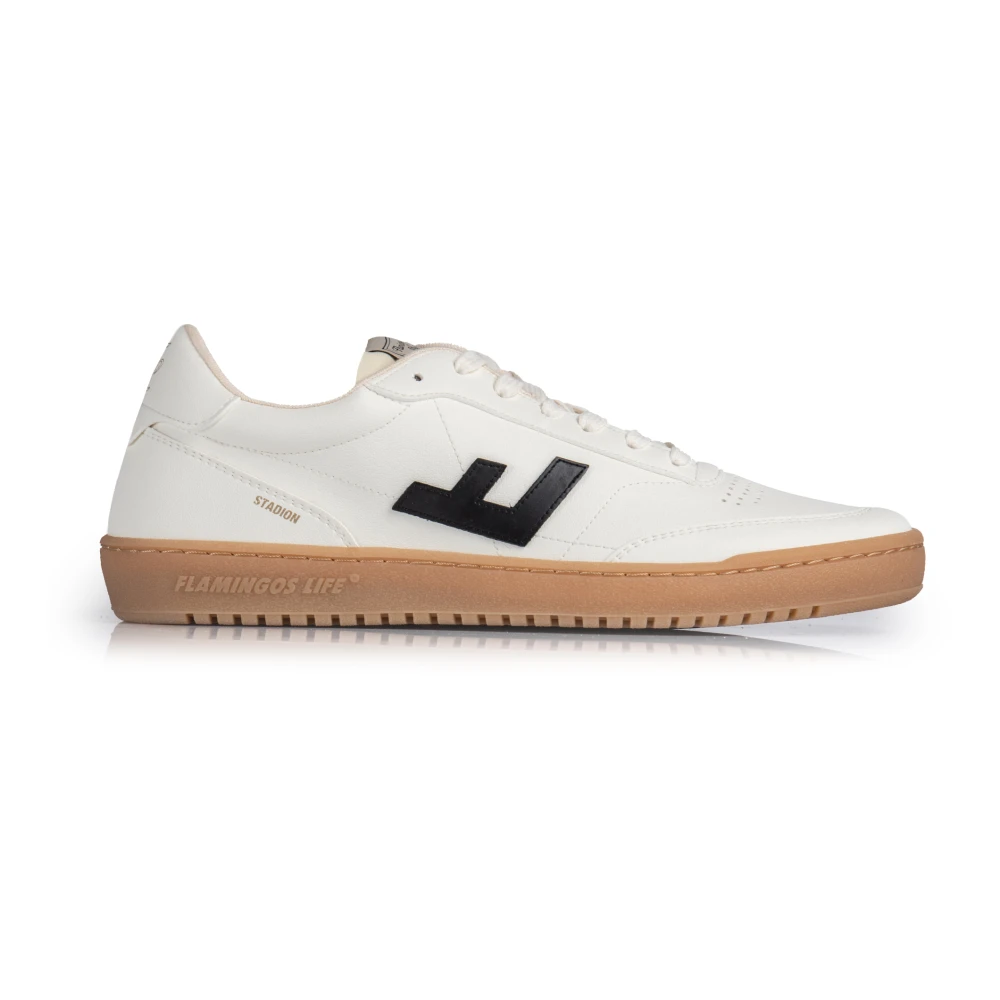 Flamingos’ Life Witte Stadion Sneakers Heren Schoenen