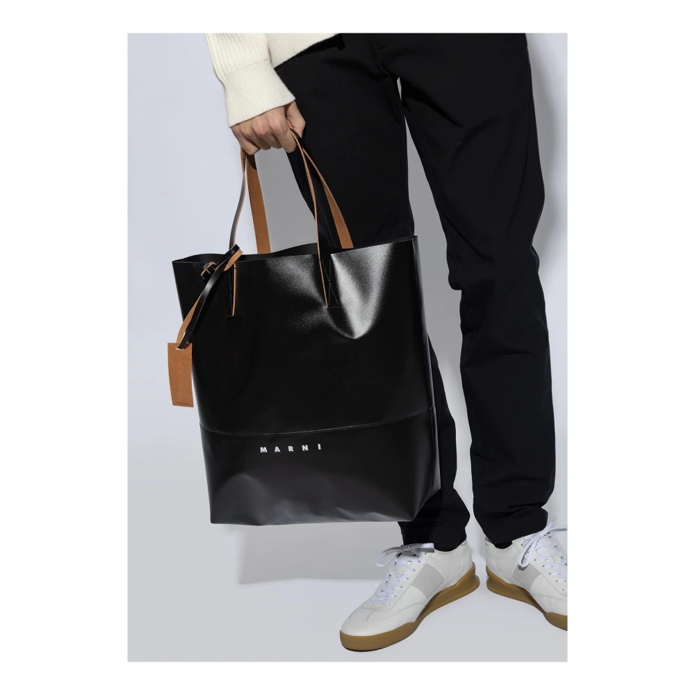 Marni Tribeca shopper tas Black Heren