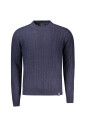 pull-en-laine-bleue-a-motif-torsade