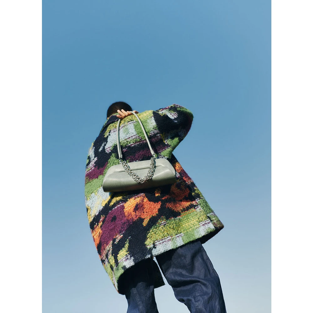 THEMOIRè Shoulder Bags Gray Dames