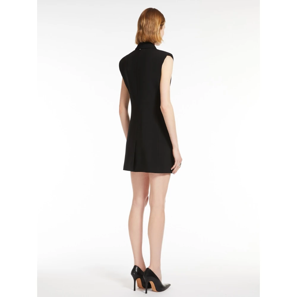 SPORTMAX Dubbel-Borst Zwart Jack Black Dames