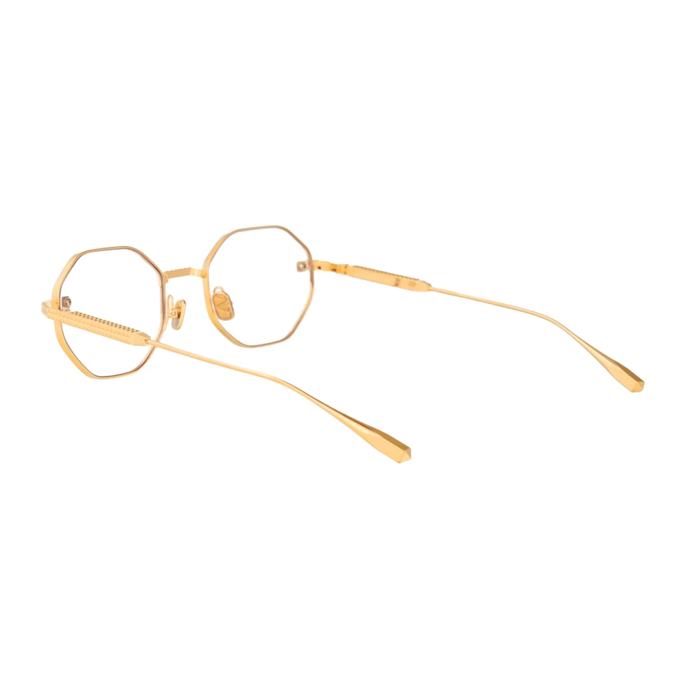Valentino Garavani Stijlvolle Optische V-Stud Bril Yellow Dames