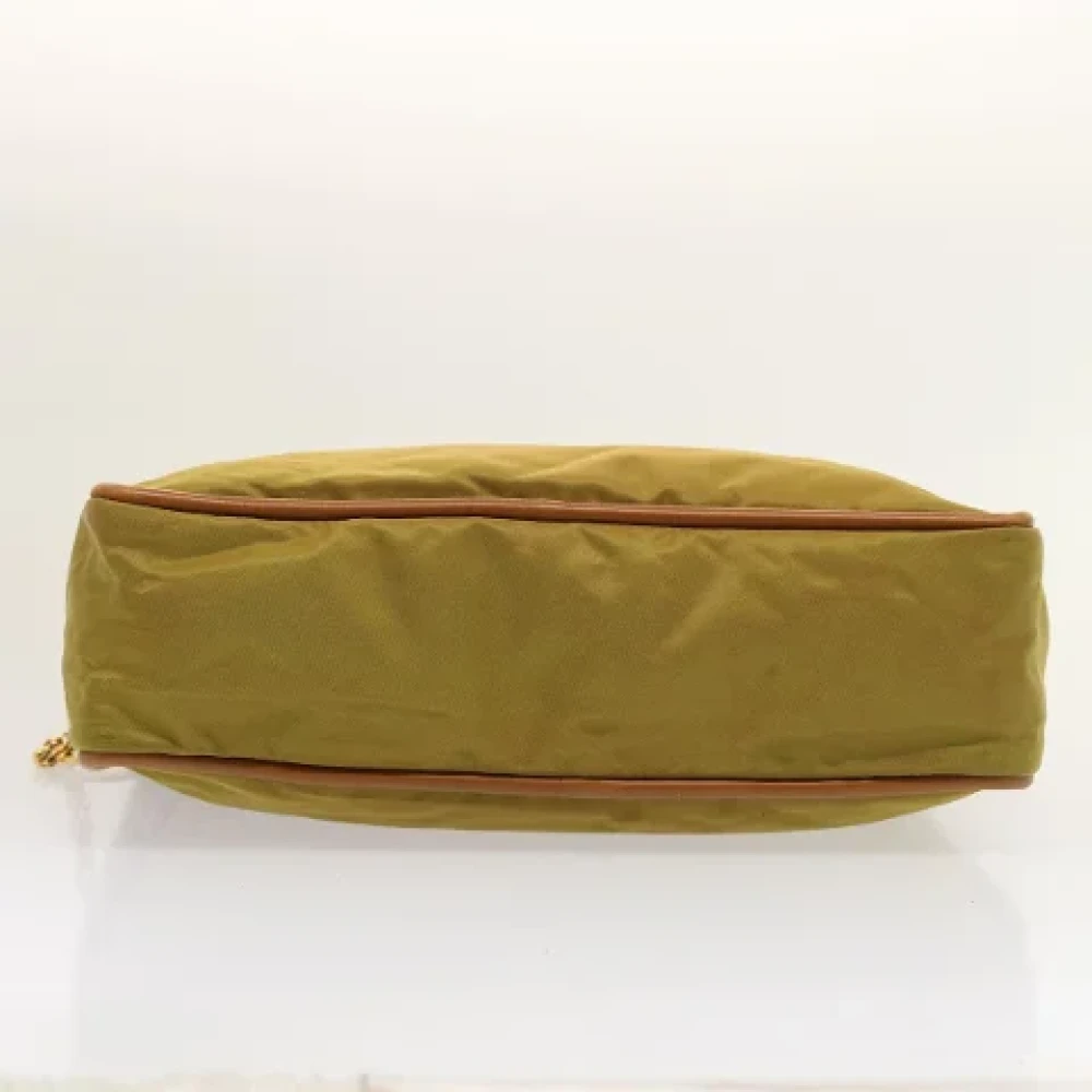 Celine Vintage Pre-owned Nylon celine-bags Brown Dames