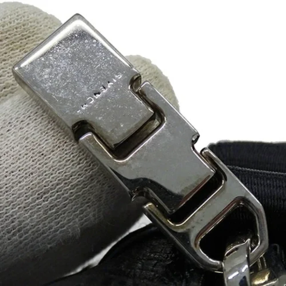 Givenchy Pre-owned Cotton shoulder-bags Black Heren