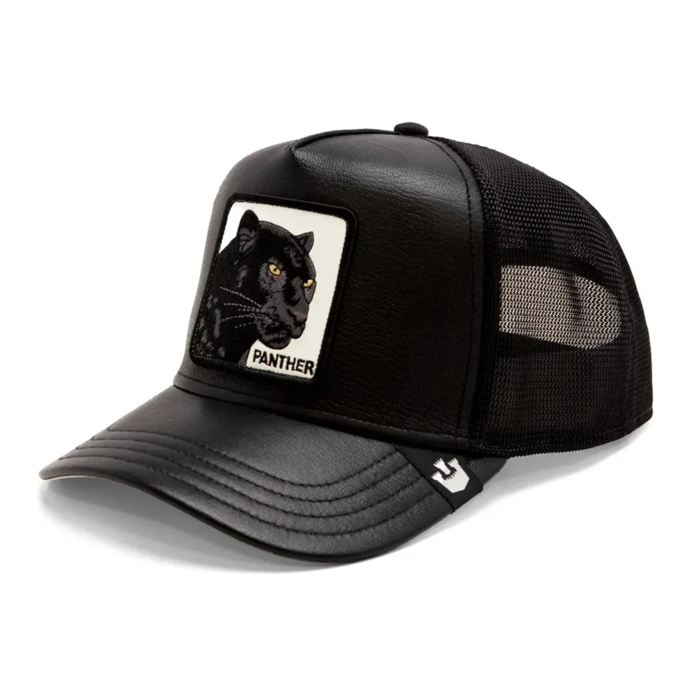 Goorin Bros Zwarte Panther Velours Pet Black Heren