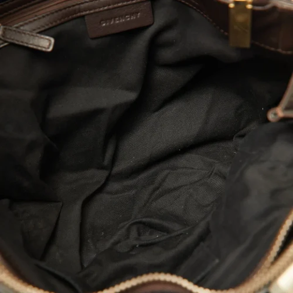 Givenchy Pre-owned Leather totes Brown Dames