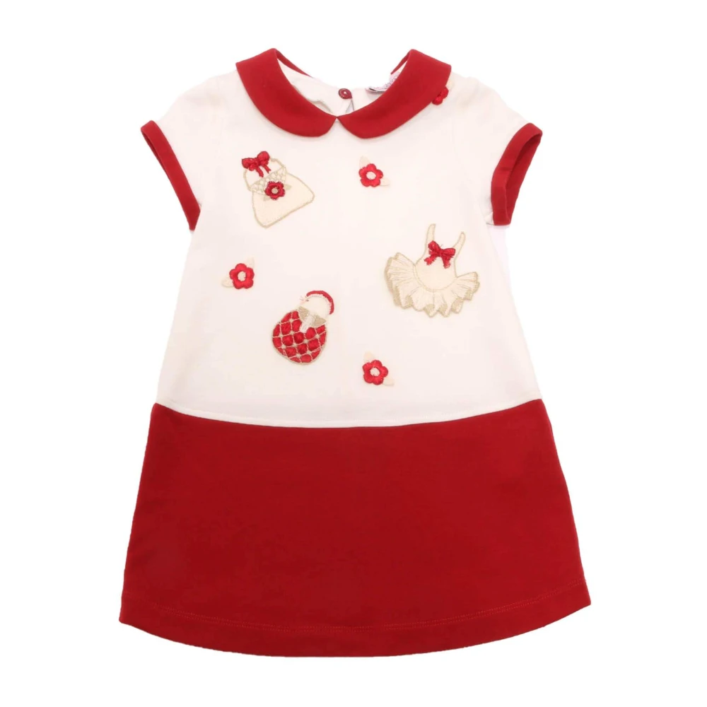 Monnalisa Girls Multicolor Dresses, 9 M, 310907A8 Dress