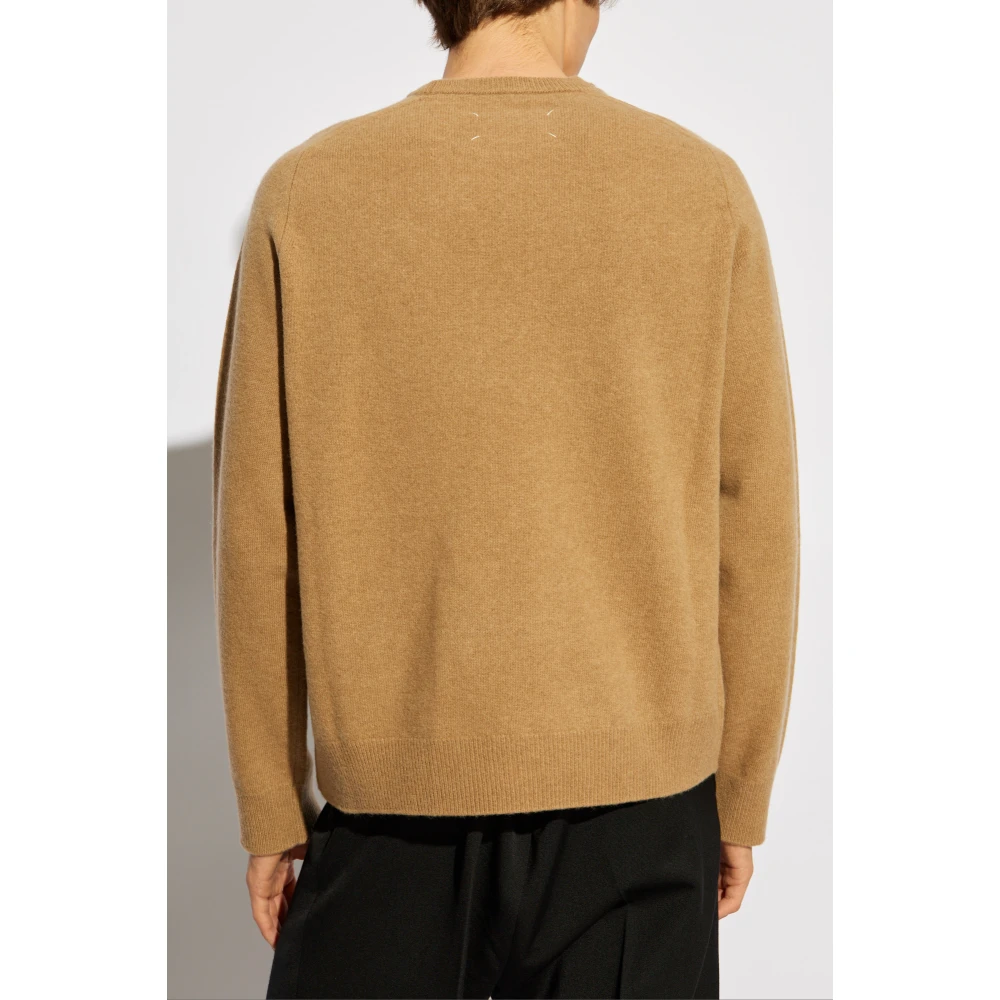 Maison Margiela Wollen trui Beige Heren
