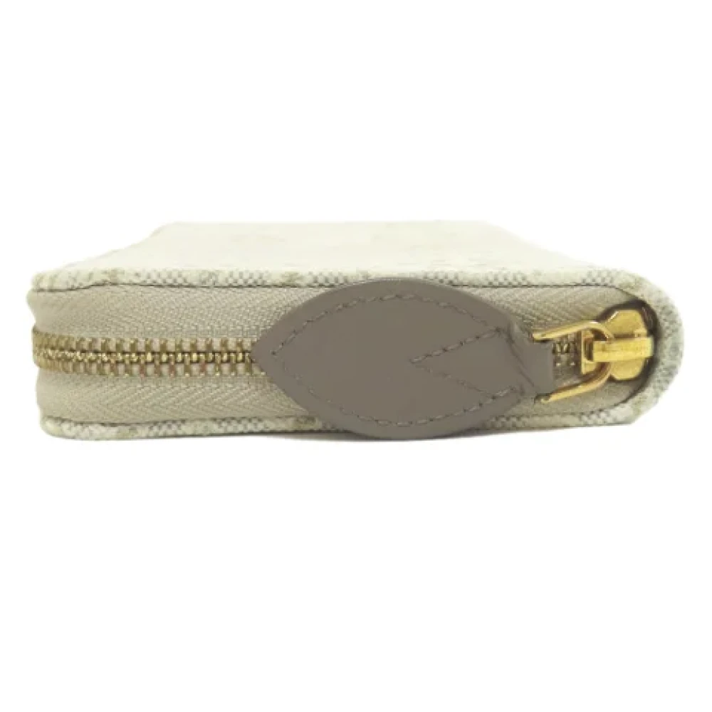 Louis Vuitton Vintage Pre-owned Canvas wallets Beige Dames