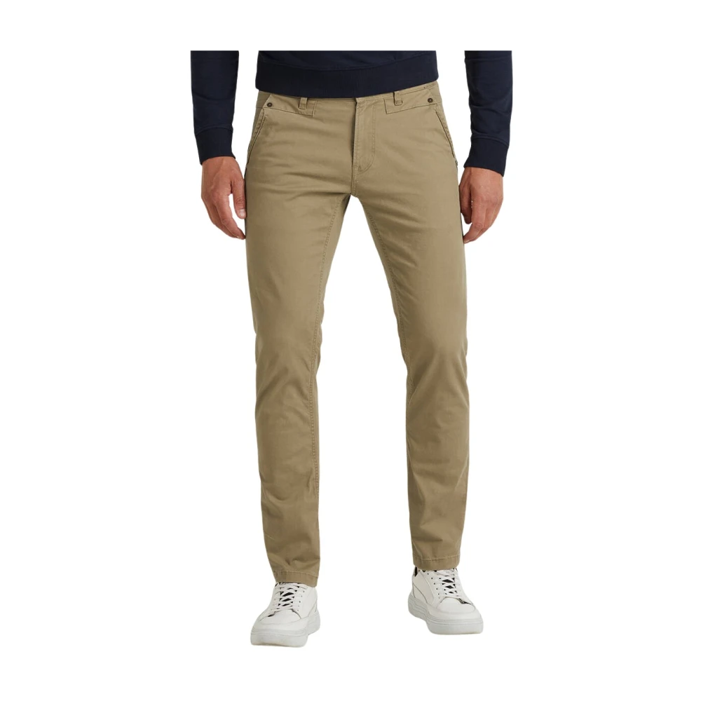 PME Legend Stretch Chino Broek Brown Heren