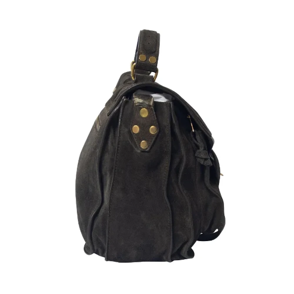 Proenza Schouler Pre-owned Fabric handbags Brown Dames