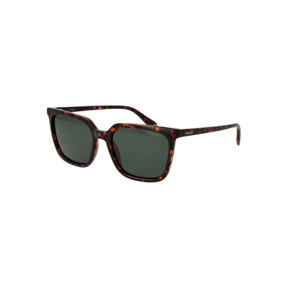 Polaroid Women's Brown Polycarbonate Sunglasses With Uv Protection