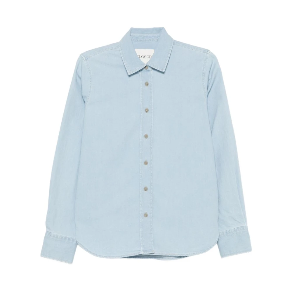 Closed Women's Blue Shirts, M, Denim Shirt