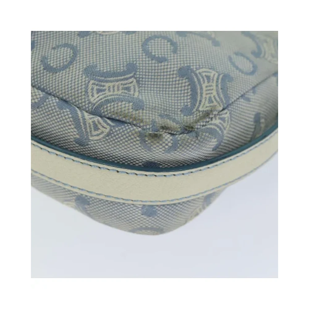 Celine Vintage Pre-owned Canvas celine-bags Blue Dames