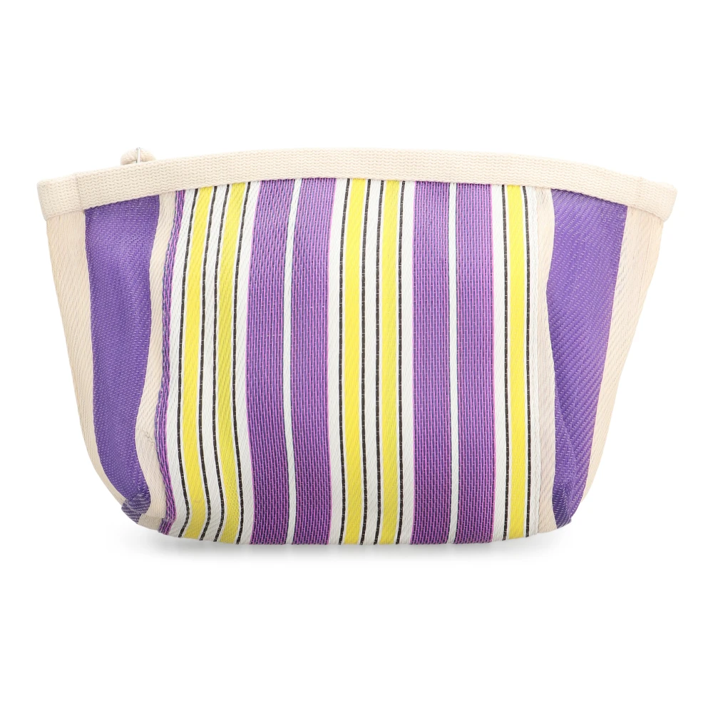 Isabel marant Nylon Clutch Tas met Rits Multicolor Dames