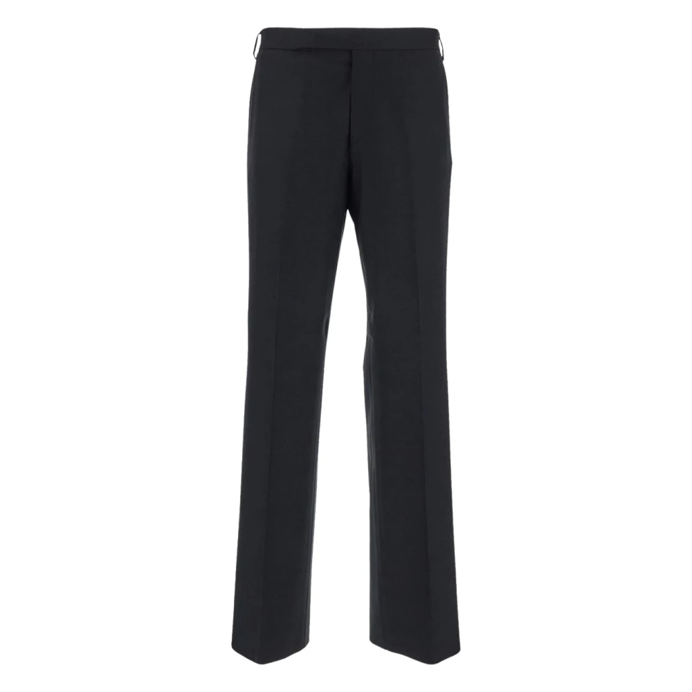 Lardini Wollen Klassieke Broek Black Heren