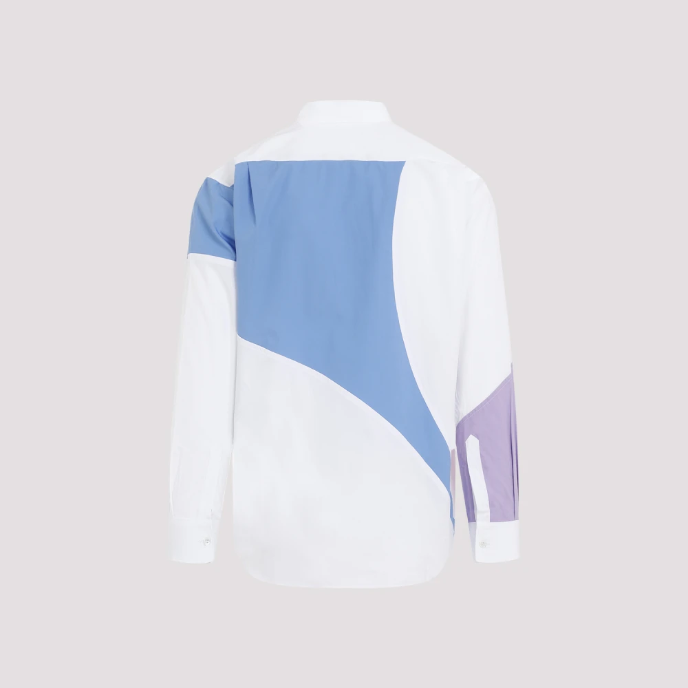 Comme des Garçons Poplin Overhemd Roze Paars Ss24 Multicolor Heren