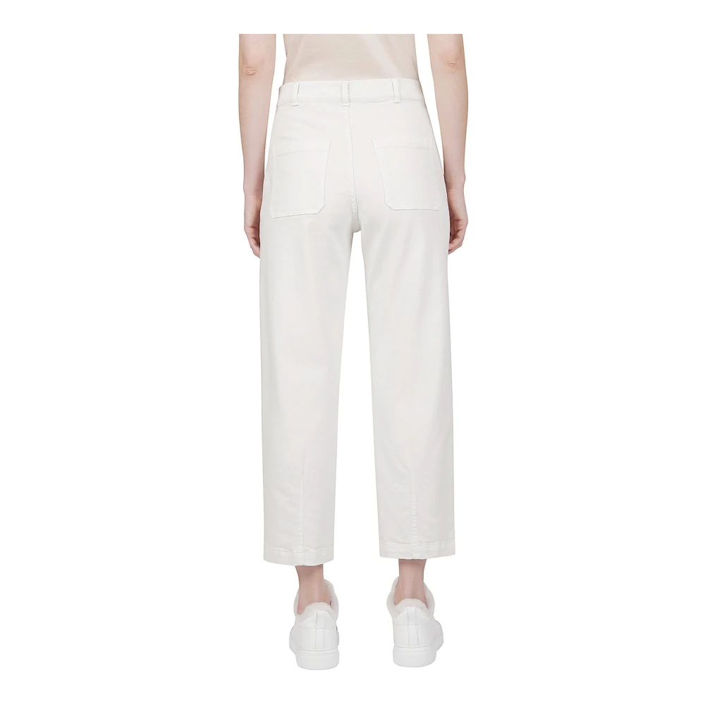Eleventy Stretch katoenen denim broek Gray Dames