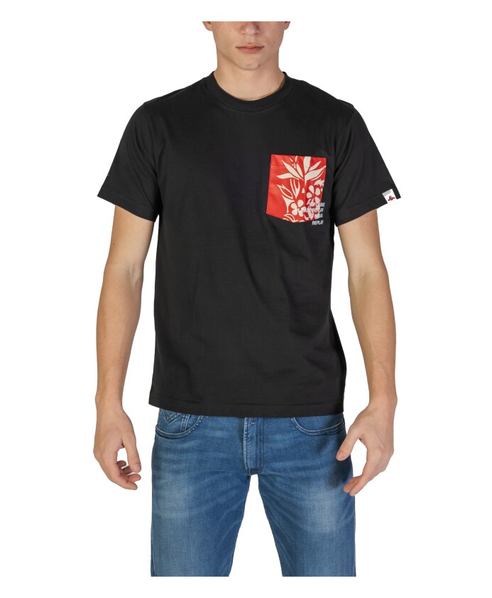 black-flower-pocket-tee