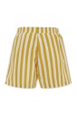 maillot-de-bain-jaune-a-rayures-avec-logo