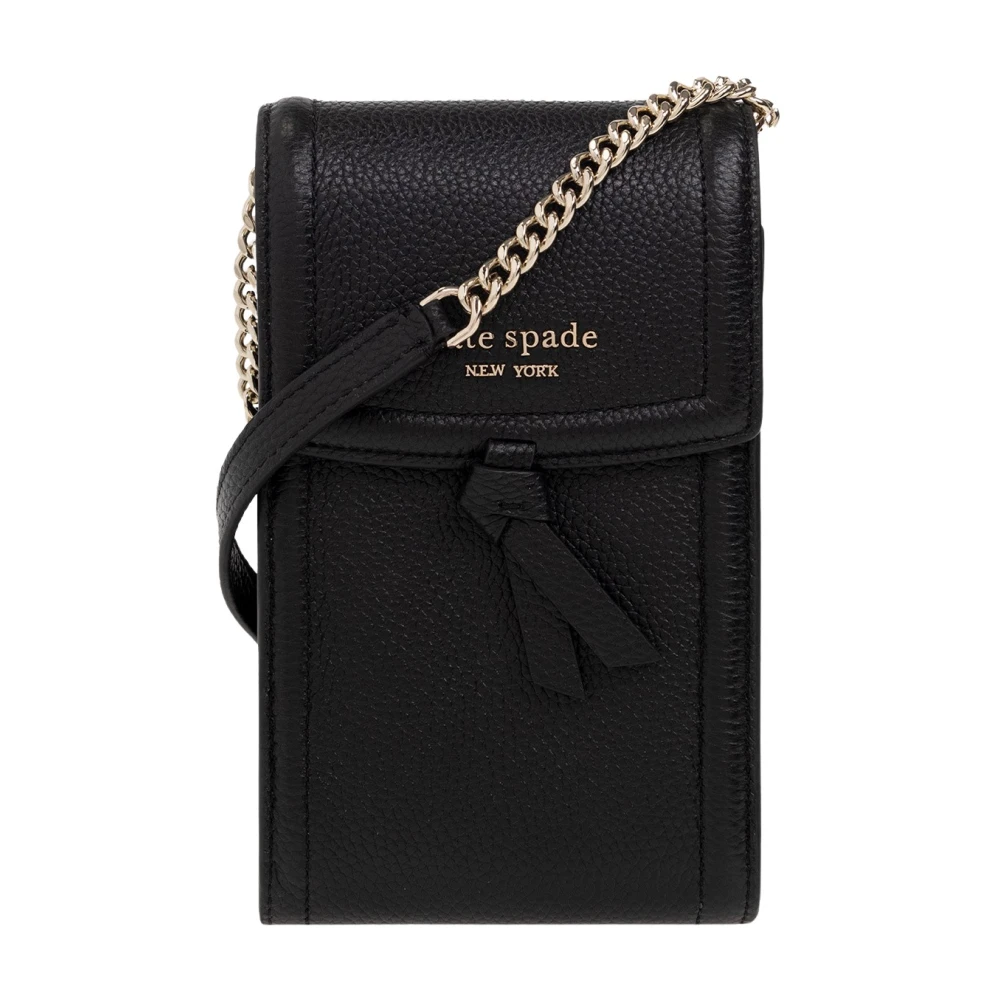 Kate Spade Knott telefoontasje met band Black Dames