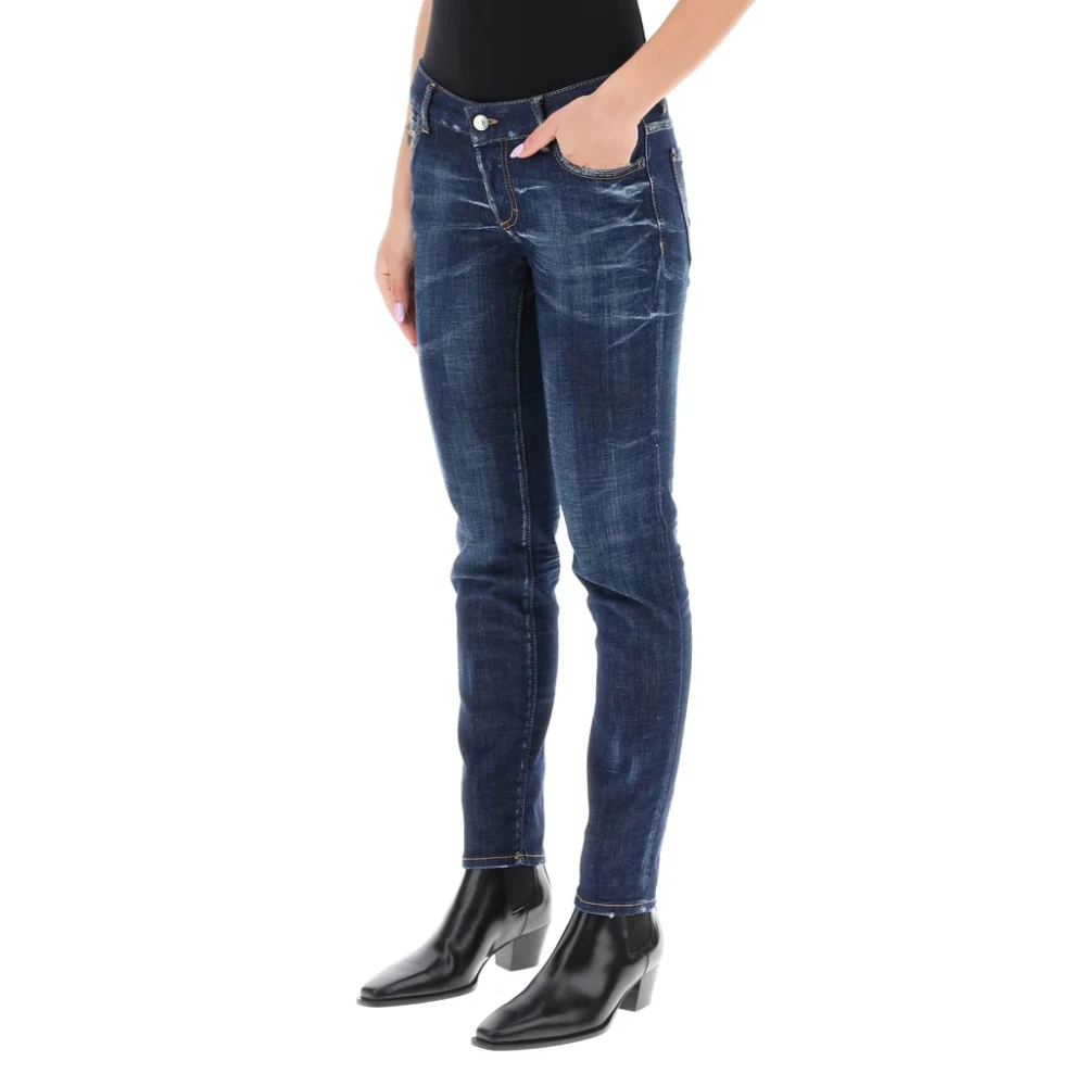 Dsquared2 Stijlvolle Denim Jeans voor Vrouwen Blue Dames