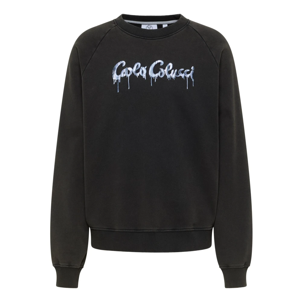 Carlo Colucci Men's Black New Old Stuff Sweatshirt